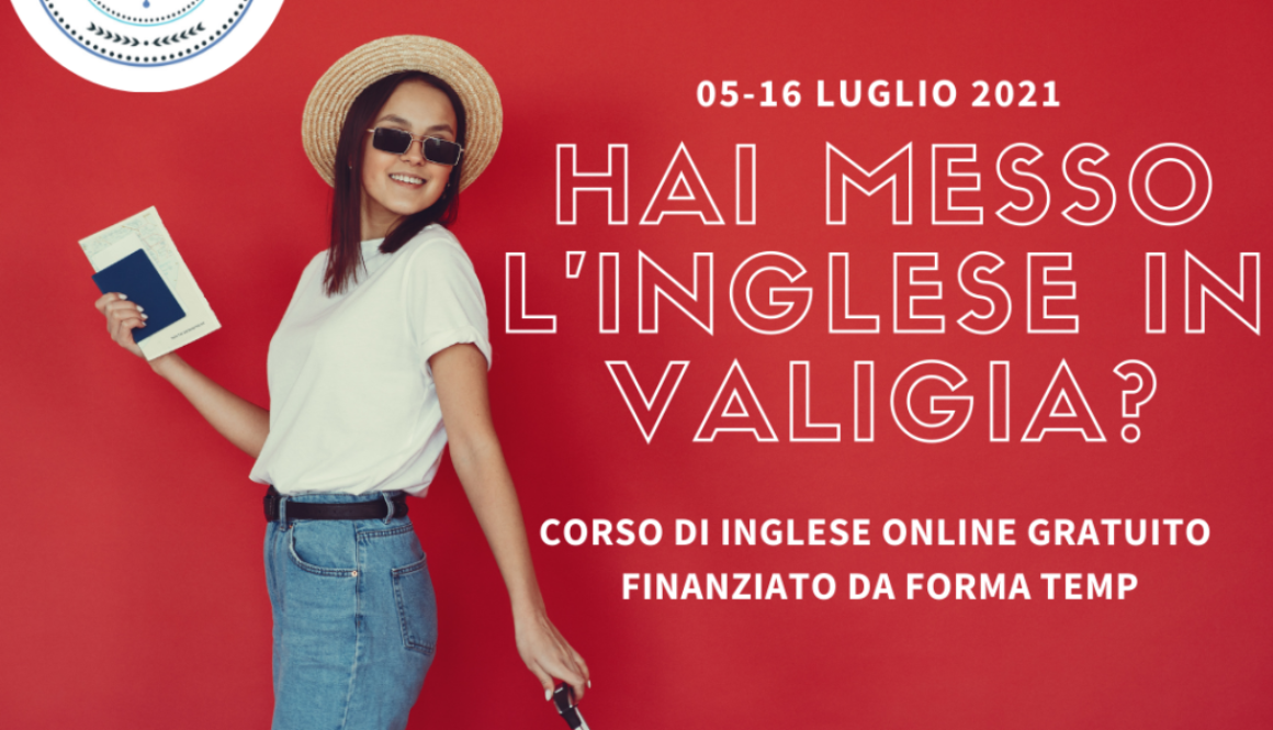 ricordati di portare l'inglese con te in vacanza