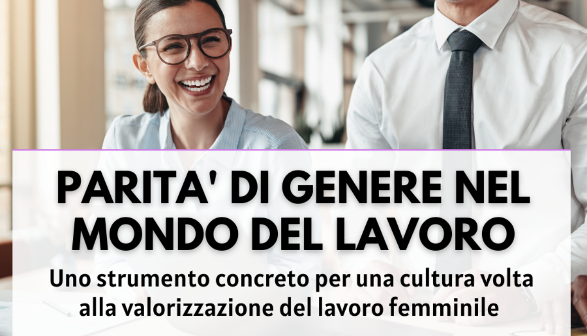 CERTIFICATO DI PARITA' DI GENERE