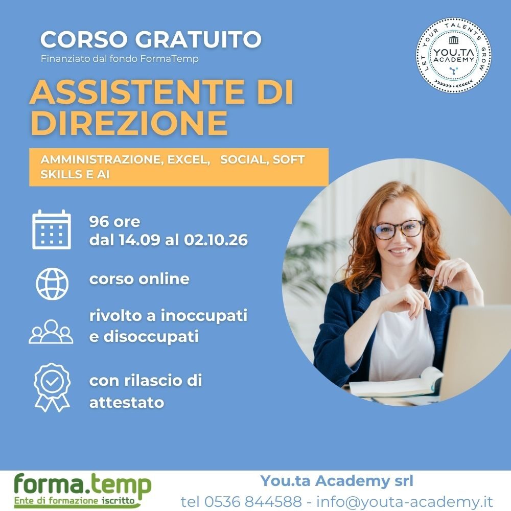 FT05_2026 ASSISTENTE DI DIREZIONE (1000 x 1000 px) (1)